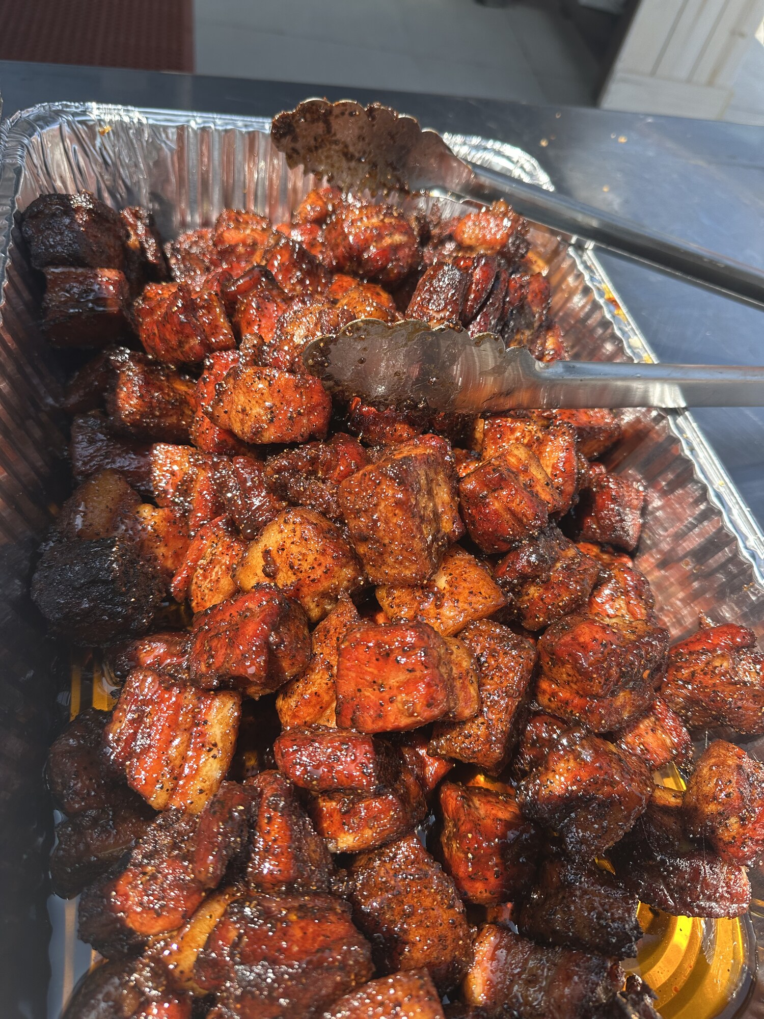 Pork belly burnt ends